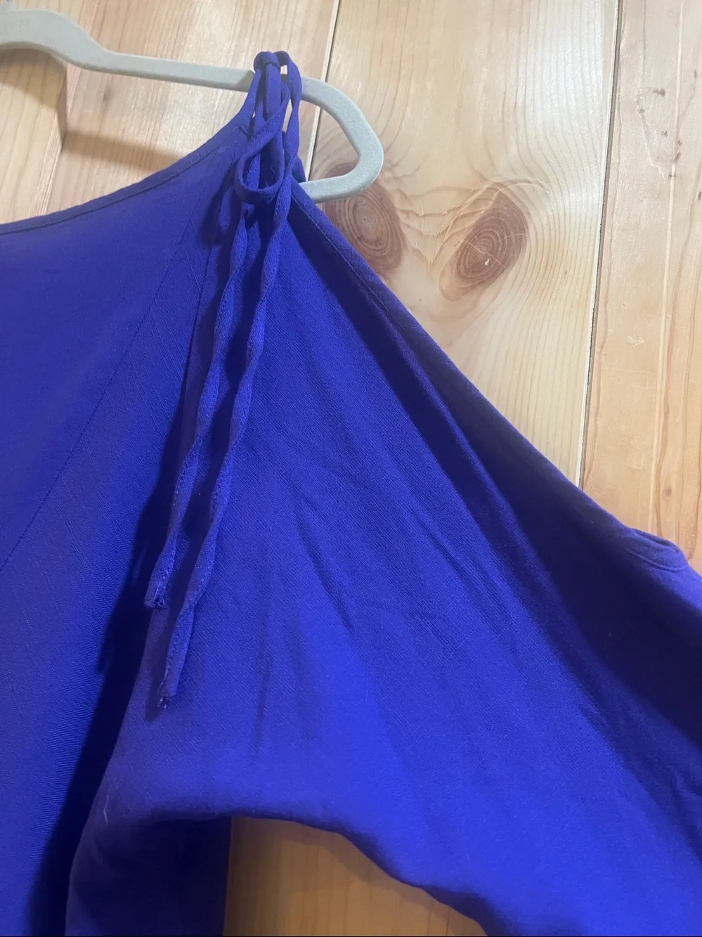 Free People beautiful long sleeve Dress in Cobalt Blue size medium